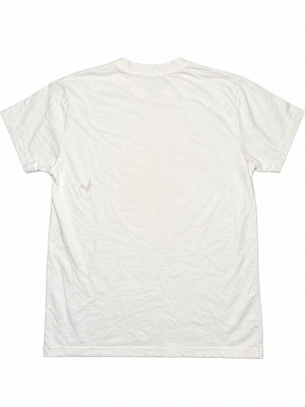 Rolling Stones American Tour 81 Cream Pink Tongue Graphic Band Tee L Retro - Picture 2 of 3